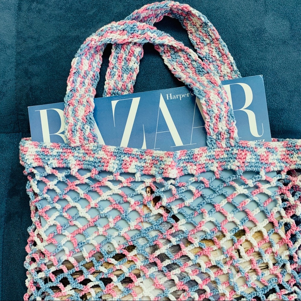 Mesh tote bag